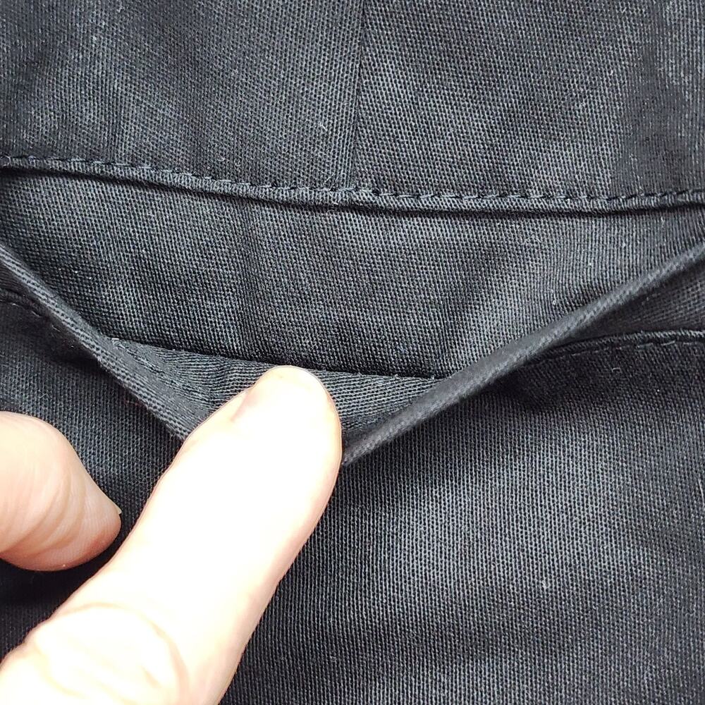 NWT Studio Works Capris Pants Women’s Size 8 Black Slimming Stretch No Gap Waist - Picture 6 of 11